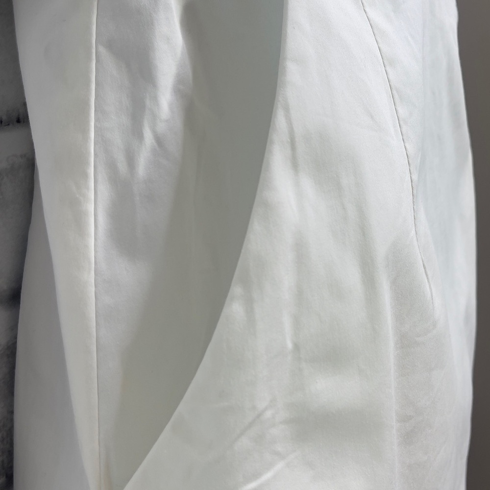 New York & Company White Strapless Lace Detail Pockets, Mini Dress 2 - Picture 14 of 14